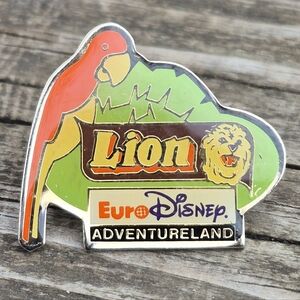 Euro Disney Enamel Pin "Lion" Adventureland